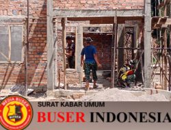 Anggota Satgas TMMD Kodim 0404/Muara Enim Prioritas Kan RTLH Di Desa FC Fajar Indah