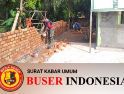 SATGAS TMMD KE 120 KODIM 0404/ME Mulai Kejar Target  PASANG BATA PAGAR MUSHOLLA