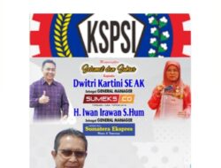 Ketua DPD KSPSI Sumatera Selatan Mengucapkan Selamat dan Sukses Kepada Iwan Irawan dan Dwitri Kartini