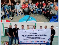 Gerak Cepat PT. Borneo Indobara Berikan Bantuan Logistik, obat-obatan, Team Medic dan Team Emergency Rescue Team (ERT) Musibah Banjir Satui