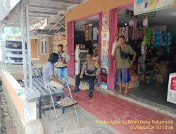 Bbktm Desa Sukamukti melaksanakan sambang/silatrahmi Kamtibmas dan dumas keliling dalam rangka BEYOND TRUST PRESISI di wilayah Kec. Tanjungmedar