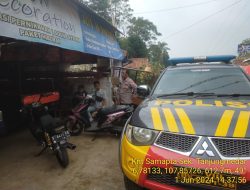 Antisipasi terjadinya C3 (Curas,Curat, dan Curanmor) Polsek Tanjungmedar Polres Sumedang Polda Jabar melaksanakan KRYD siang hari