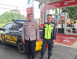 Panit Samapta Polsek Tomo laksanakan KRYD Sebagai upaya mencegah gangguan Kamtibmas.