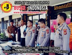 Berhasil Ungkap 28 Mobil Bodong Polda Bali Apresiasi Kinerja Polres Klungkung