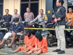 Polres Pagar Alam Berhasil Ungkap Kasus Curanmor Lintas Kabupaten/Kota