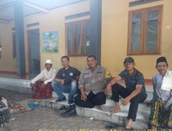 Silaturahmi Bhabinkamtibmas Desa Mekarwangi kepada warga binaan.