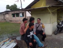 Bhabinkamtibmas Desa Bugel Melaksanakan Silaturahmi Kamtibmas Kepada Warga Binaan.