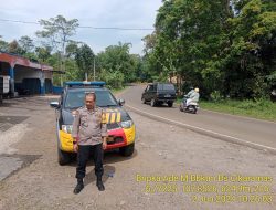 antisipasi terjadinya C3 (Curas,Curat, dan Curanmor) Polsek Tanjungmedar Polres Sumedang Polda Jabar melaksanakan KRYD siang hari