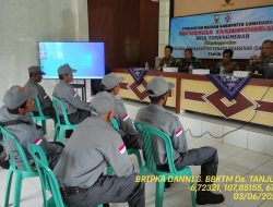 Kegiatan Peningkatan Kapasitas Tenaga Keamanan Desa (LINMAS) Desa Tanjungmedar Kec. Tanjungmedar Kab. Sumedang