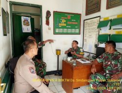 SILAHTURAHMI SINERGRITAS TNI-POLRI GUNA MEWUJUDKAN SITUASI KONDUSIP ,DIWILAYAH HUKUM POLRES SUMEDANG POLSEK SUKASARI