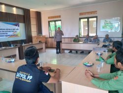 Kegiatan Peningkatan Kapasitas Tenaga Keamanan Desa (LINMAS) tingkat Kec.Tanjungmedar Kab. Sumedang