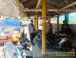 Antisipasi terjadinya C3 (Curas,Curat, dan Curanmor) Polsek Tanjungmedar Polres Sumedang Polda Jabar melaksanakan KRYD siang hari