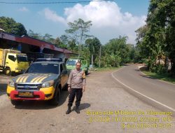 Antisipasi terjadinya C3 (Curas,Curat, dan Curanmor) Polsek Tanjungmedar Polres Sumedang Polda Jabar melaksanakan KRYD siang hari