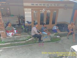 Bbktm Desa Sukamukti melaksanakan sambang/silatrahmi Kamtibmas dan dumas keliling dalam rangka BEYOND TRUST PRESISI di wilayah Kec. Tanjungmedar