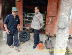 Aipda Tata Sasmita bersama Bripka Agus Sukmana melaksanakan sambang/silatrahmi Kamtibmas dan dumas keliling dalam rangka BEYOND TRUST PRESISI