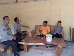 Panit Samapta Polsek Tomo laksanakan KRYD Sebagai upaya mencegah gangguan Kamtibmas.