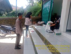 Aiptu Nana Sujana Bersama Bripka Ade Mulyana melaksanakan sambang/silatrahmi kamtibmas ke warga masyarakat