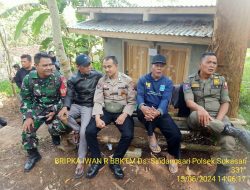 SILAHTURAHMI SINERGRITAS TNI-POLRI GUNA MEWUJUDKAN SITUASI KONDUSIP ,DIWILAYAH HUKUM POLRES SUMEDANG POLSEK SUKASARI
