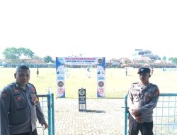 Kegiatan Kontrol Sepak Bola di Stadion Ahmad Yani yang berada di wilkum Polsek Sumedang Utara Kab. Sumedang