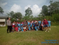 Kapolsek Tanjungmedar Sambangi SSB Basis untuk Persiapan Kapolres Cup Sambut HUT Bhayangkara