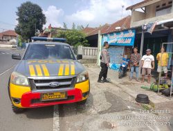 antisipasi terjadinya C3 (Curas,Curat, dan Curanmor) Polsek Tanjungmedar Polres Sumedang Polda Jabar melaksanakan KRYD siang hari