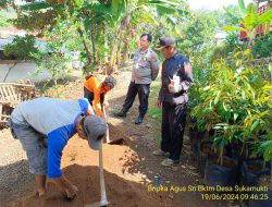 Aipda Tata Sasmita bersama Bripka Agus Sukmana melaksanakan sambang/silatrahmi Kamtibmas dan dumas keliling dalam rangka BEYOND TRUST PRESISI
