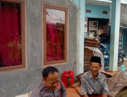 Polsek sukasari melaksanakan sambang untuk menjalin silaturahmi