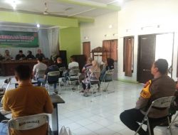 Kalpolsek Sumedang Utara Menghadiri Rapat Lanjutan Pembangunan Kantor Pelayanan Pajak Pratama Kabupaten Sumedang