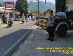 Untuk mencegah terjadinya C3 (Curas,Curat, dan Curanmor) Polsek Tanjungmedar Polres Sumedang Polda Jabar melaksanakan KRYD siang hari