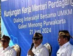 Mendag RI Zulkifli Hasan Mendengar Keluhan Pelaku UMKM Purwakarta