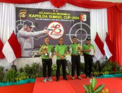 Kapolda Sumsel Irjen A. Rachmad Wibowo Buka Lomba Kejuaraan Menembak