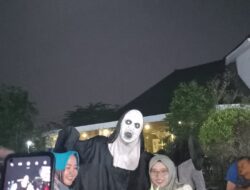 Car Free Night Di Purwakarta Berhantu Hitam Putih Merah Saat Bulan Terlihat Indah