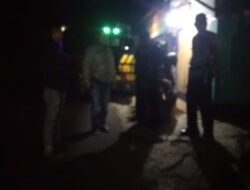 Anggota Unit Samapta Polsek Sukasari Rutin Laksanakan Patroli KRYD Blue Light / Malam hari di Wilayah Kecamatan Sukasari Kabupaten Sumedang
