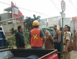 Monitoring Pemindahan Rambu Lalu Lintas Dilarang Parkir Didepan Area Pembangunan Kantor Pelayanan Pajak Pratama Kabupaten Sumedang Diwilayah Binaan Kelurahan Kota Kaler