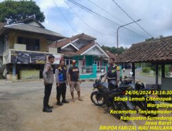 Sebagai bentuk dan upaya Untuk mencegah terjadinya C3 (Curas,Curat, dan Curanmor) Polsek Tanjungmedar Polres Sumedang Polda Jabar melaksanakan KRYD siang hari