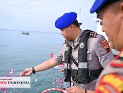 Pimpin Ziarah Dan Tabur Bunga Di Laut, Kapolres Jepara Ajak Lanjutkan Perjuangan Para Pahlawan