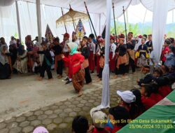 Bhabinkamtibmas Desa Sukamukti, Bripka Agus Sukmana, Hadiri dan Monitoring Kegiatan Kenaikan Kelas dan Pelepasan Siswa-Siswi SDN Cinangsi Tahun Ajaran 2023-2024