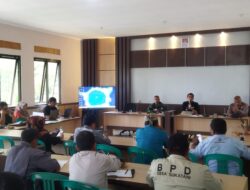 Kapolsek Tanjungmedar Hadiri Rapat Persiapan PHBN di Kecamatan Tanjungmedar