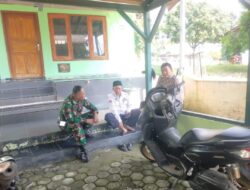 Sinergitas TNI – Polri, Panit Binmas Polsek Tomo beserta Babinsa Laksanakan Sambang Kamtibmas kepada Warga Binaan.