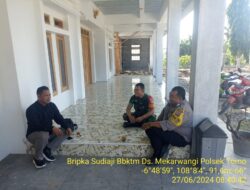 Sinergitas TNI – Polri, Bhabinkamtibmas Polsek Tomo beserta Babinsa Laksanakan Sambang Kamtibmas kepada Warga Binaan.