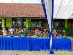 Bhabinkamtibmas Desa Sukamukti, Bripka Agus Sukmana, Hadiri dan Monitoring Kegiatan Kenaikan Kelas dan Pelepasan Siswa-Siswi SDN Ciranjang Tahun Ajaran 2023-2024