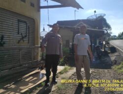 Bripka Dani Santika sambangi warga masyarakat Desa binaan