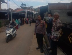 Polsek sukasari melaksanakan sambang untuk menjalin silaturahmi