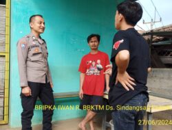 SILAHTURAHMI KAMTIBMAS GUNA MEWUJUDKAN SITUASI KONDUSIP, DIWILAYAH HUKUM POLRES SUMEDANG POLSEK SUKASARI KHUSUSNYA DIWILAYAH DESA SINDANGSARI