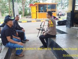 SILAHTURAHMI KAMTIBMAS GUNA MEWUJUDKAN SITUASI KONDUSIP, DIWILAYAH HUKUM POLRES SUMEDANG POLSEK SUKASARI KHUSUSNYA DIWILAYAH DESA SINDANGSARI