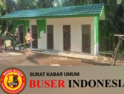 TMMD ke-120 Kodim 0404/Muara Enim Kerjakan Fasilitas MCK Kejar Finishing