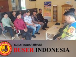 Sinergitas TNI-Polri, Bhabinkamtibmas dan Babinsa Sambangi Masyarakat Di Malam Hari dan Berikan Himbauan Kamtibmas