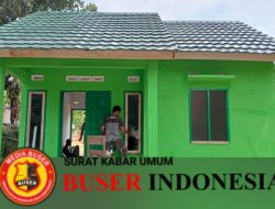 Satgas TMMD Bersama Warga Tuntaskan Pemasangan Keramik. Jendela dan Pintu RTLH