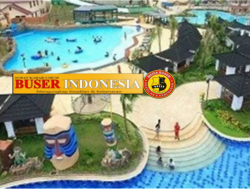 Liburan Bareng Keluarga Besar PWI Bekasi Raya di Transera Waterpark