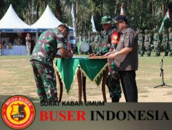 Secara Resmi Wakasad Letjen Tandyo Budi R. S.Sos Tutup Kegiatan TMMD ke-120 Kodim 0404/Muara Enim